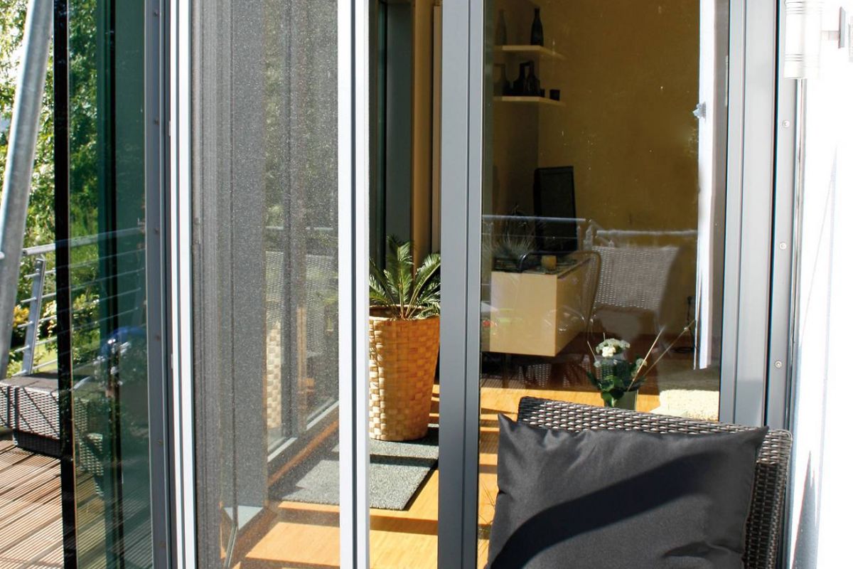 MS-Drehtuer ohne Quersprosse