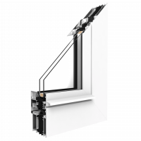 Aluminiumfenster 70 mm